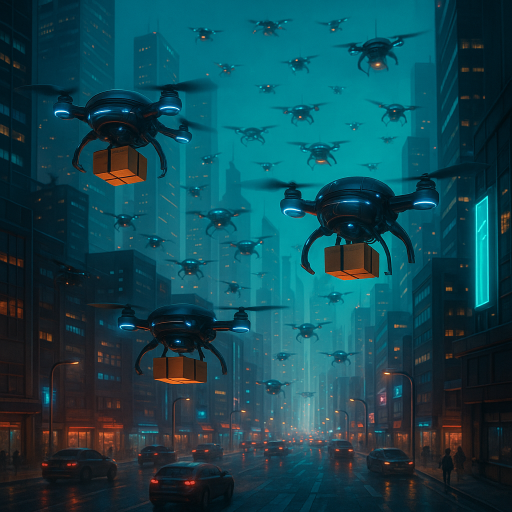 Autonomous Drones: Dari Logistik hingga Keamanan Kota