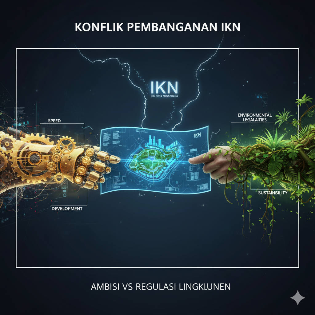Tarik Ulur Perizinan Ibu Kota Nusantara (IKN): Antara Kecepatan dan Legalitas Lingkungan.